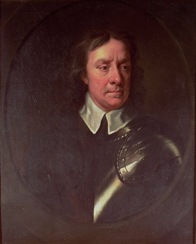 Portrait of Oliver Cromwell by English School